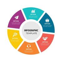 modello di progettazione infografica vettore