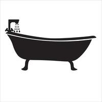 bagno icona vettore illustrazione simbolo