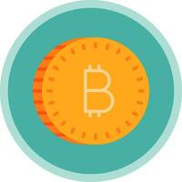 bitcoin vettore icona design