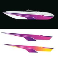 yacht corpo banda etichetta vettore design