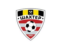shakhtior soligorsk club logo simbolo bielorussia lega calcio astratto design vettore illustrazione