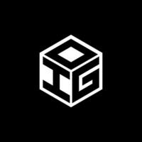 IG D lettera logo disegno, ispirazione per un' unico identità. moderno eleganza e creativo design. filigrana il tuo successo con il Impressionante Questo logo. vettore