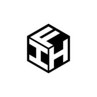 hf lettera logo disegno, ispirazione per un' unico identità. moderno eleganza e creativo design. filigrana il tuo successo con il Impressionante Questo logo. vettore