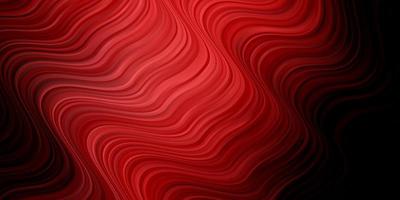 modello vettoriale rosso scuro con curve