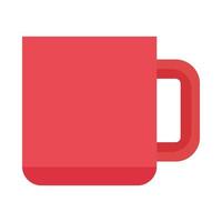 disegno vettoriale di tazza di caffè isolato