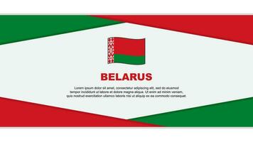 bielorussia bandiera astratto sfondo design modello. bielorussia indipendenza giorno bandiera cartone animato vettore illustrazione. bielorussia vettore