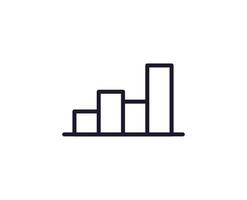 grafico vettore linea icona. premio qualità logo per ragnatela siti, disegno, in linea negozi, aziende, libri, annunci. nero schema pittogramma isolato su bianca sfondo