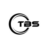 tbs lettera logo disegno, ispirazione per un' unico identità. moderno eleganza e creativo design. filigrana il tuo successo con il Impressionante Questo logo. vettore