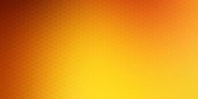 sfondo vettoriale arancione chiaro in stile poligonale.