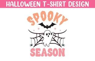 carino Halloween t camicia vettore illustrazione, Halloween t camicia disegno, contento Halloween t camicia vettore, di moda Halloween t camicia modello