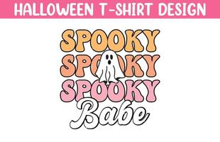 carino Halloween t camicia vettore illustrazione, Halloween t camicia disegno, contento Halloween t camicia vettore, di moda Halloween t camicia modello