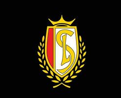 standard de liegi logo club simbolo Belgio lega calcio astratto design vettore illustrazione con nero sfondo