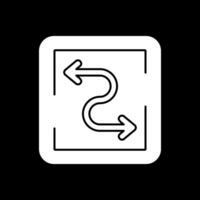 zigzag vettore icona design