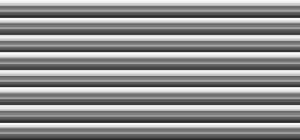 linee astratte 3d nere e grigie a righe in grassetto motivo sfondo bianco vettore