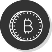 bitcoin vettore icona design