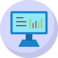 statistiche vettore icona design