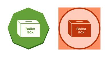 scrutinio scatola vettore icona