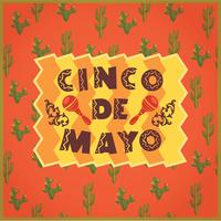 Cinco de Mayo. Illustrazione vettoriale