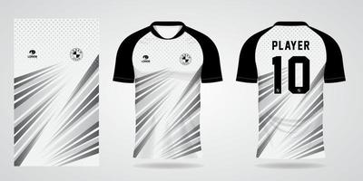 modello di maglia sportiva per uniformi della squadra e design di magliette da calcio vettore
