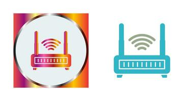 Wi-Fi router vettore icona