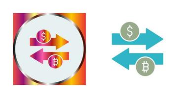 icona del vettore di cambio di denaro