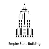 Empire State Building vettore