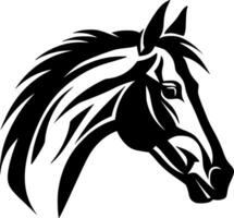 cavallo - alto qualità vettore logo - vettore illustrazione ideale per maglietta grafico