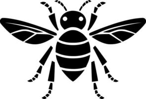 ape - nero e bianca isolato icona - vettore illustrazione