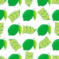 illustrazione sul tema lime verde senza cuciture grande colorato vettore