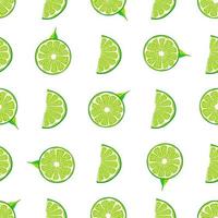 illustrazione sul tema lime verde senza cuciture grande colorato vettore