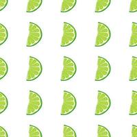 illustrazione sul tema lime verde senza cuciture grande colorato vettore