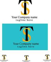 tipografia logo design. vettore