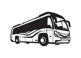 minimo e astratto logo di autobus icona scuola autobus vettore silhouette isolato design