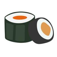 vettore Sushi giapponese cibo vettore illustrazione.