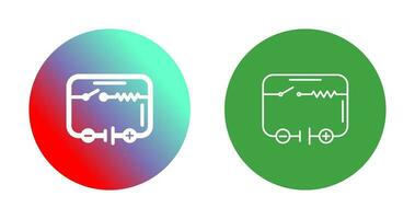 elettrico circuito vettore icona