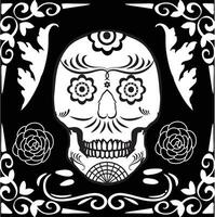 giorno di il morto. de los muertos messicano vacanza design elementi per manifesto, saluto carta, striscione. vettore illustrazione.rint