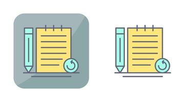 ricontrollato Appunti vettore icona