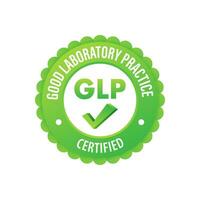 gpl bene laboratorio pratica certificato cartello, etichetta. vettore azione illustrazione.
