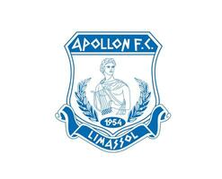 apollon limassol club logo simbolo Cipro lega calcio astratto design vettore illustrazione