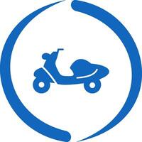 icona del vettore scooter