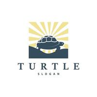 tartaruga logo design vettore illustrazione simbolo modello