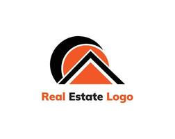 design del logo immobiliare professionale vettore