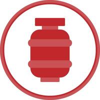 gas bottiglia vettore icona design