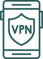 vpn vettore icona design