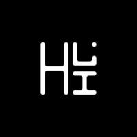 hli lettera logo vettore disegno, hli semplice e moderno logo. hli lussuoso alfabeto design