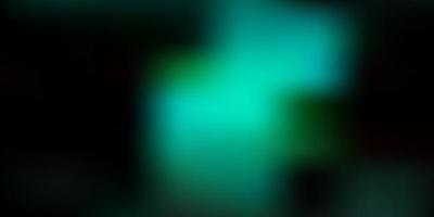 sfondo sfocato vettoriale blu scuro, verde.