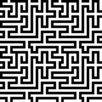 senza soluzione di continuità modello labirinto vettore illustrazione sfondo
