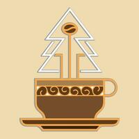 caffè logo design con creativo unico concetto vettore