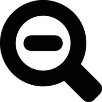 Ingrandisci trova icona simbolo Immagine vettore. illustrazione di il ricerca lente design Immagine vettore