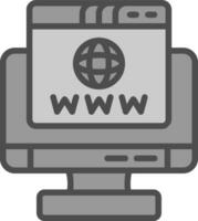 dominio vettore icona design